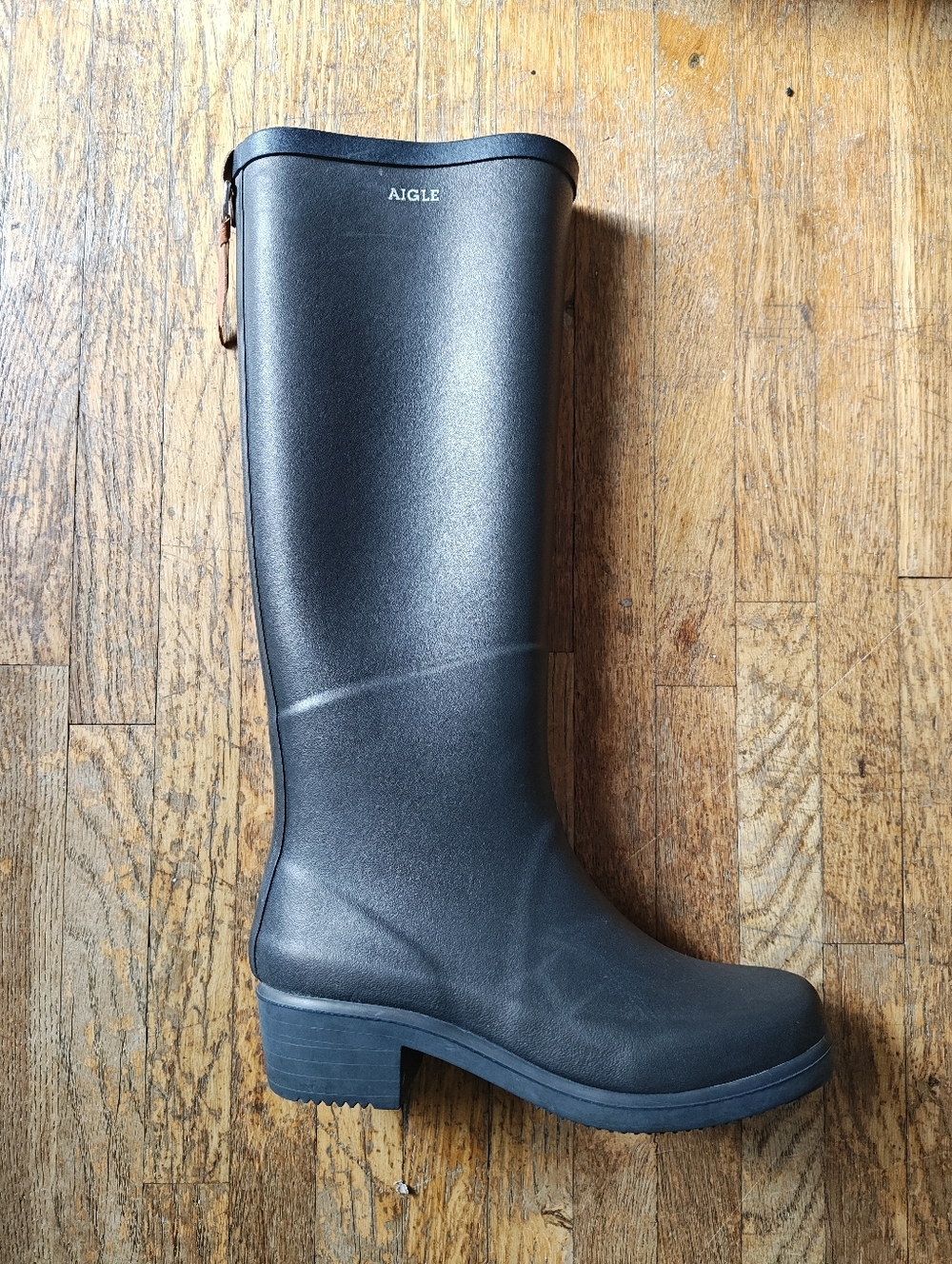 AIGLE Knee High Rubber Rain Boots